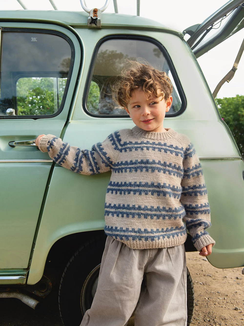 Sandnes 25062 Ridge Sweater Junior Pattern Finnish