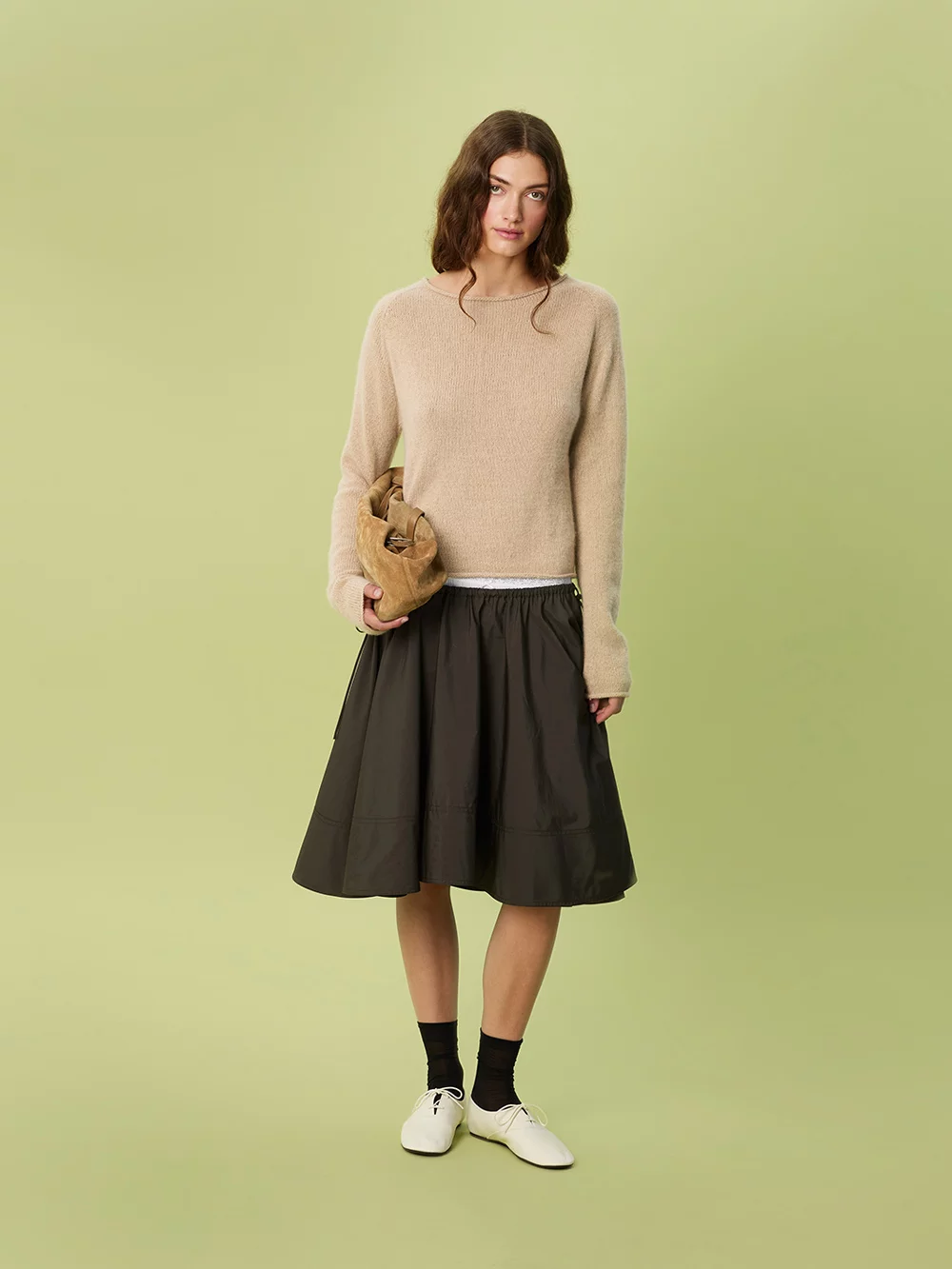 Sandnes 2607-02 Cashmere Nola Sweater neuleohje englanti
