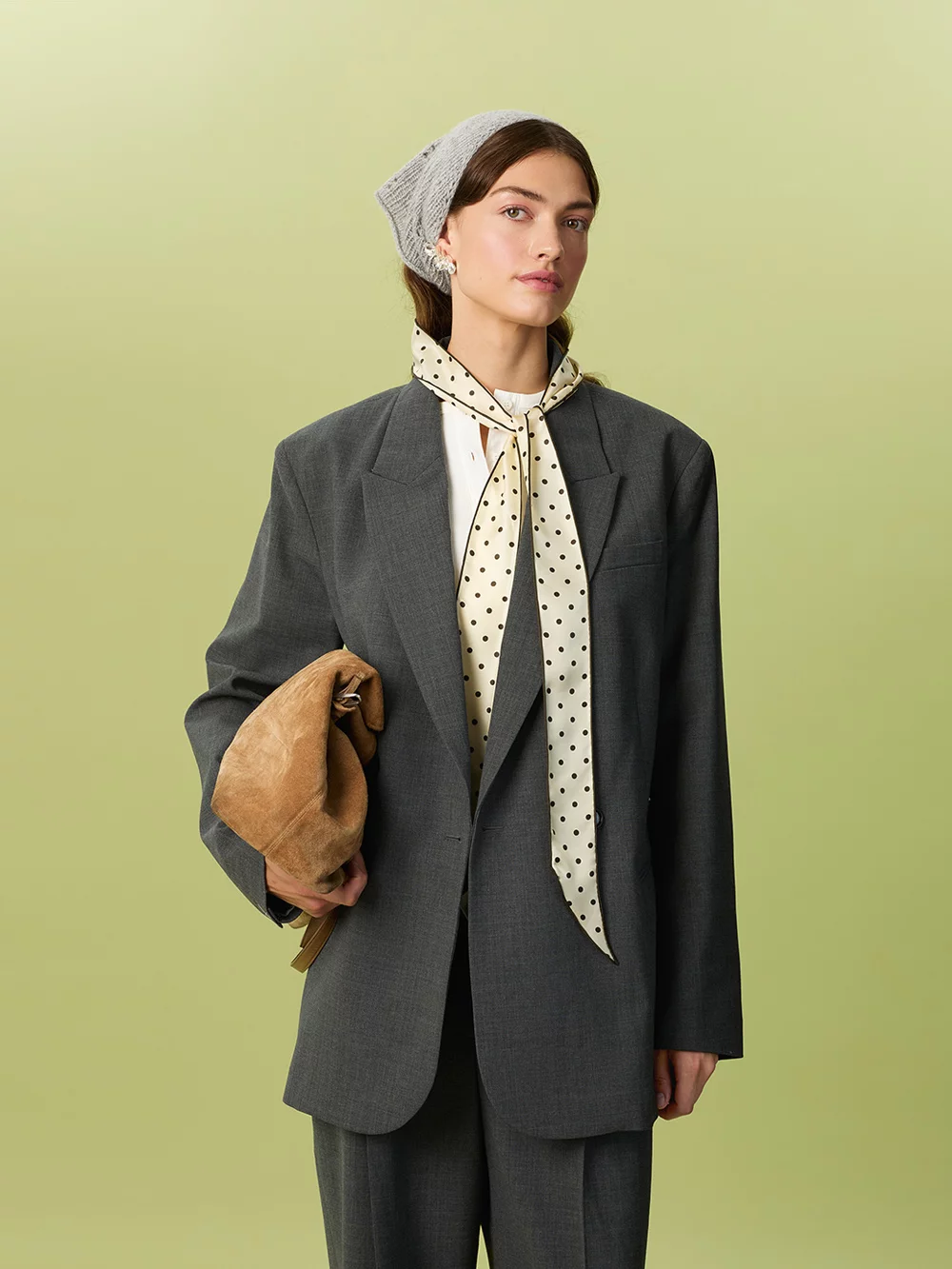 Sandnes 2607-03 Cashmere Miu Pointelle Shawl neuleohje englanti