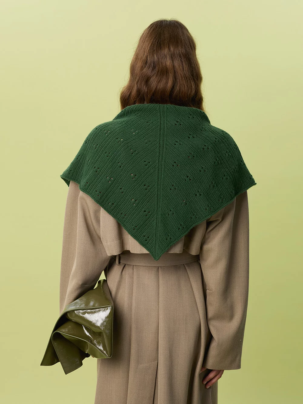 Sandnes 2607-03 Cashmere Miu Pointelle Shawl neuleohje englanti