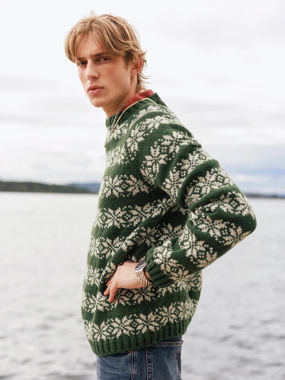 Sandnes Garn 2609-04 Alvar Men Sweater