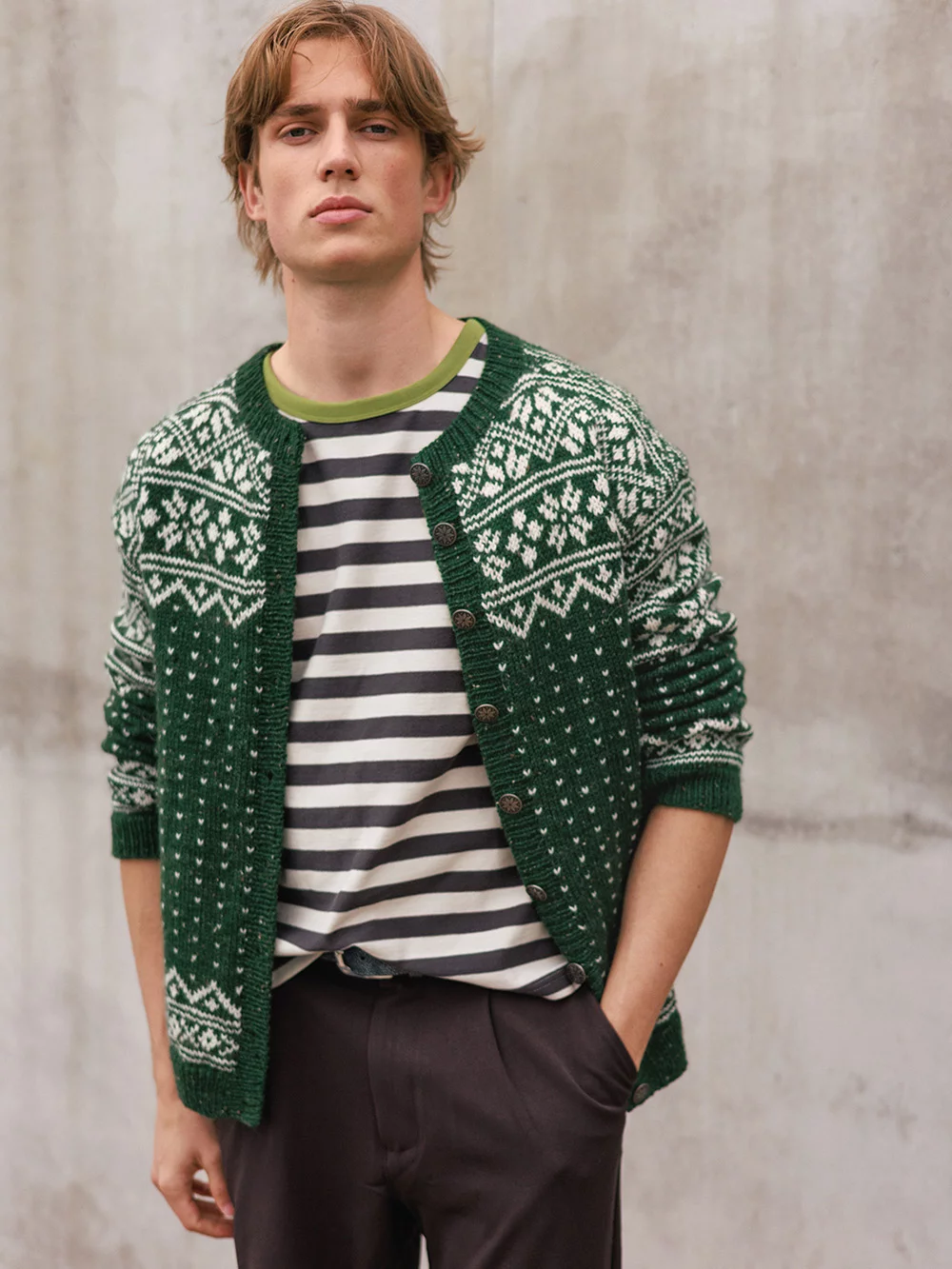Sandnes Garn 2609-06 Telemark Men Cardigan