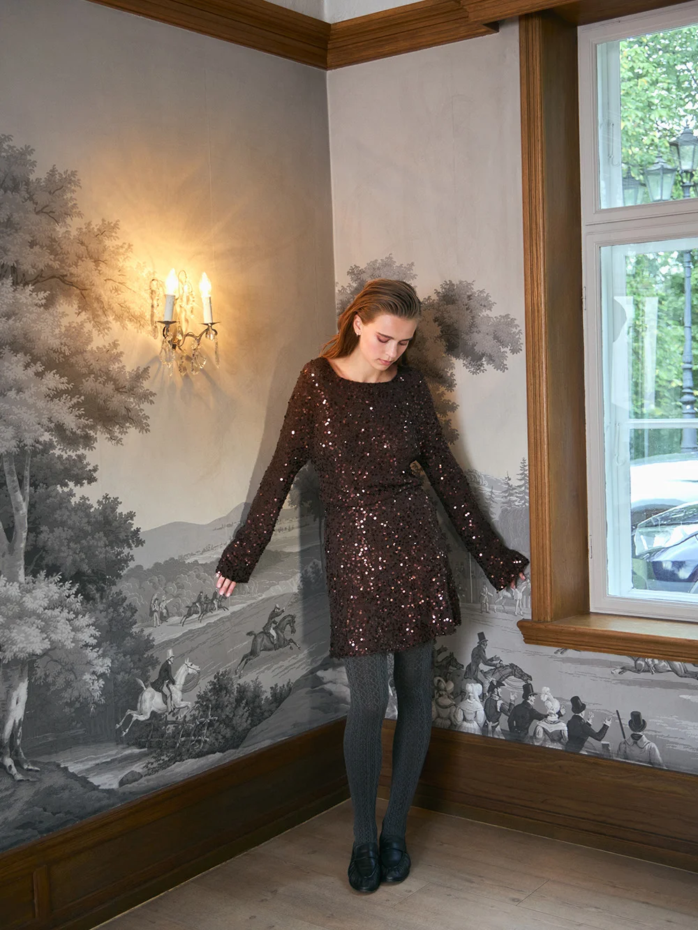 Sandnes 2610-01 Isla Sweater neuleohje englanti