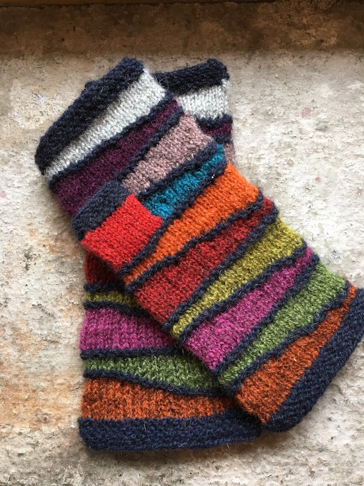 Escalator Mittens Free Pattern PDF FI