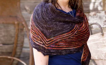 Light in Shadows Shawl Pattern PDF EN