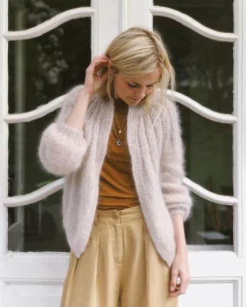 Sunday Cardigan MOHAIR Edition Neuleohje