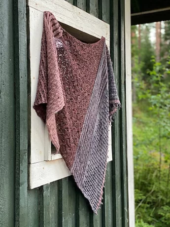 Toivola MKAL Shawl Knitting Pattern PDF