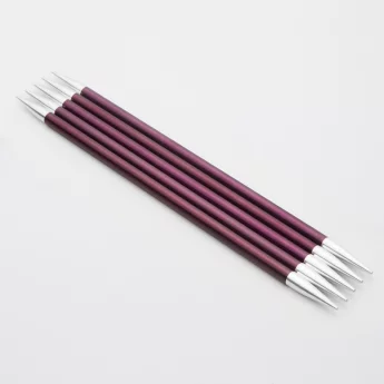 KnitPro Zing Double Pointed Needles 20cm 6.00mm