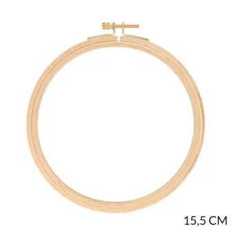 DMC Wooden Embroidery Hoop Round 15.5 cm