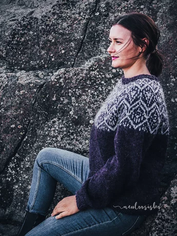 Neuloosisko MIELU Knitting Pattern Finnish