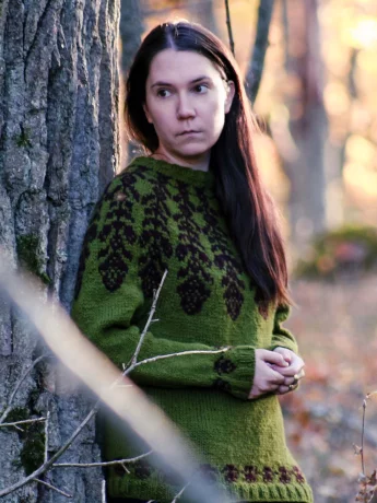 Mielikki Knitting Pattern Print Finnish