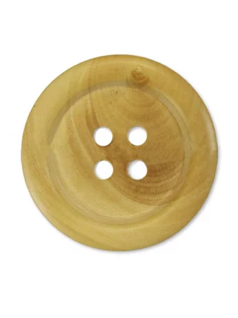 Wood Button Natural