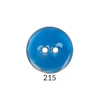 Pearl Button Enamelled 21.25mm 215 Blue