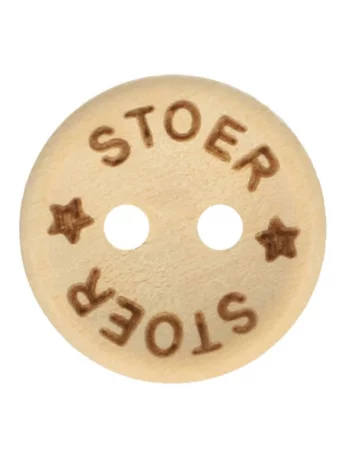 Wooden Button "Stoer" 15mm