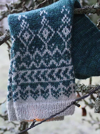 Viimatar Knitting Pattern Print Finnish