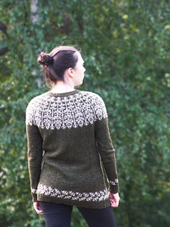 Metsänpeitto Kesä Knitting Pattern Print Finnish