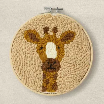 DMC Punch Needle Kit Giraffe