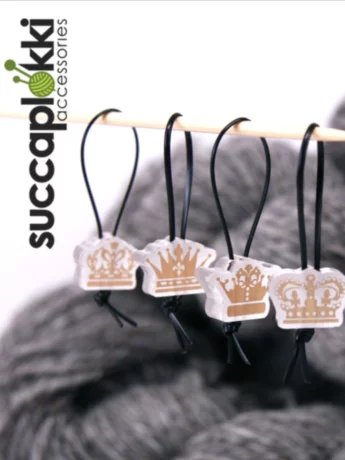 Succaplokki Stitch Marker Set Royal Markers