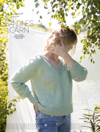 Knit: Easy Raglan Shirt - Free Pattern from Sandnes Garn