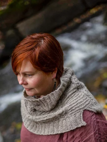 Suoja Cowl Knitting Pattern pdf