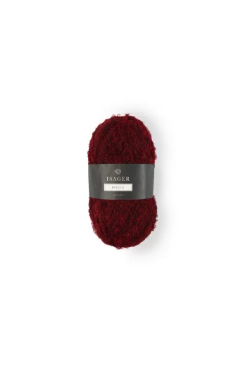 Isager Bouclé 98 Dark Red