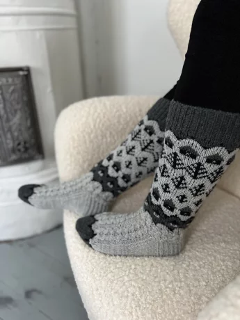 Piilopirtti Socks Kit, Monochrome