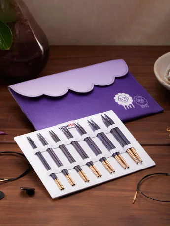 KnitPro J’adore Cubics Deluxe Interchangeable Needle Set