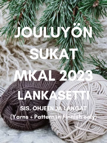 Jouluyön sukat Sock Kit