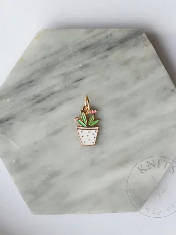 KNITS Stitch Marker Aloe vera