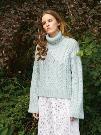 Sandnes 2409-5 Cornelia Sweater Pattern english