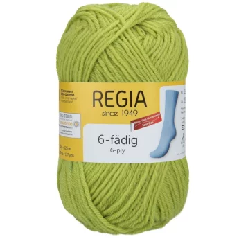 Regia Uni 6-ply 50g 01056 Lime