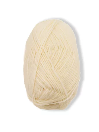 Perfect Premium 50g Sock Yarn 18 Natural White