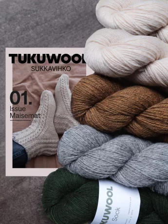 Tukuwool Maisemat Sock Yarn Kit