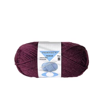 Perfect Premium 50g Sock Yarn 08 Bordeaux