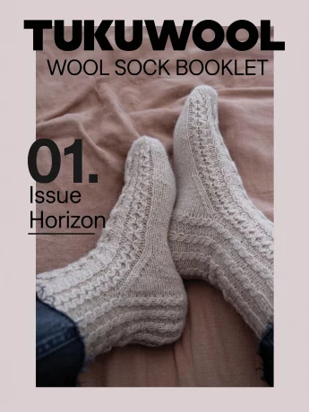 Tukuwool Sock Booklet 1 Horizon, English