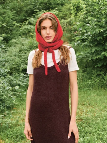 2507-07 Tie The Hood neuleohje englanti