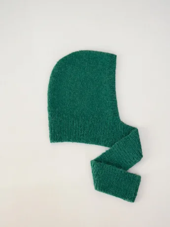 2507-11 Snuggle Hood neuleohje englanti