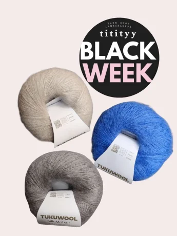 Black Week 250g Silk Mohair
