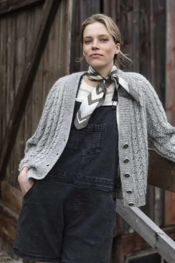 Tukubook Train Cardigan