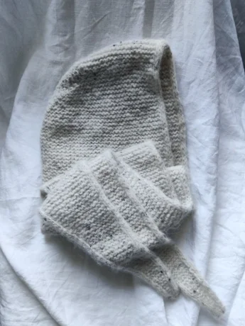 Petiteknit Sophie Hood Kit Börstet Alpakka