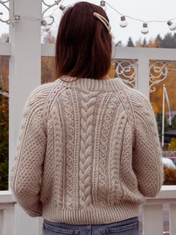 Kutovakika Arctic Light Paita neuleohje, suomi