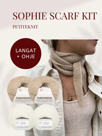 Petiteknit Sophie Scarf Kit