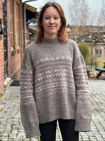 LeKnit Harriet Sweater Kit, Tukuwool