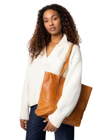 RE:DESIGNED Project 19 Soft Leather Shopper Bag