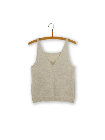Isager Tan Top & Shorts Pattern Finnish