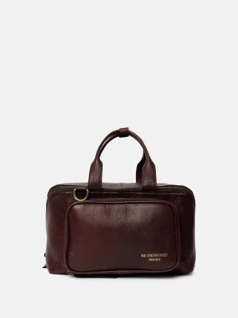 RE:DESIGNED Project 39 Crossbody Project Organiser, Dark Cherry