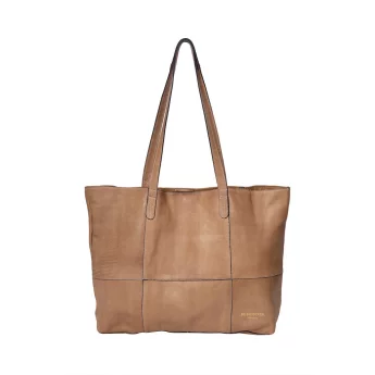 RE:DESIGNED Project 19 Soft Leather Shopper Bag, Taupe
