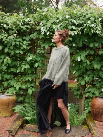 Sandnes 2606-10 DIY Laura Sweater neuleohje suomi