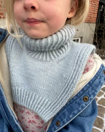 Terrazzo Neck JUNIOR kauluri neuleohje suomi