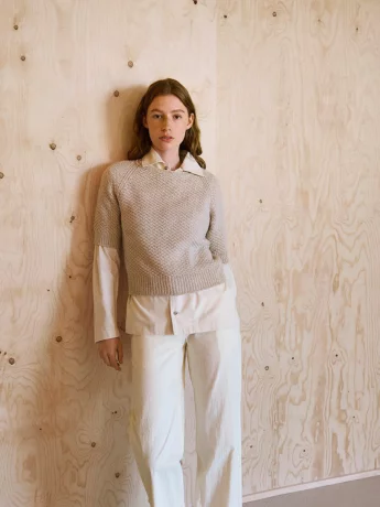 Isager Pearl Tee Neuleohje englanti